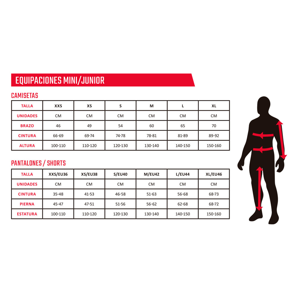 Ayuda Tallas Infantil