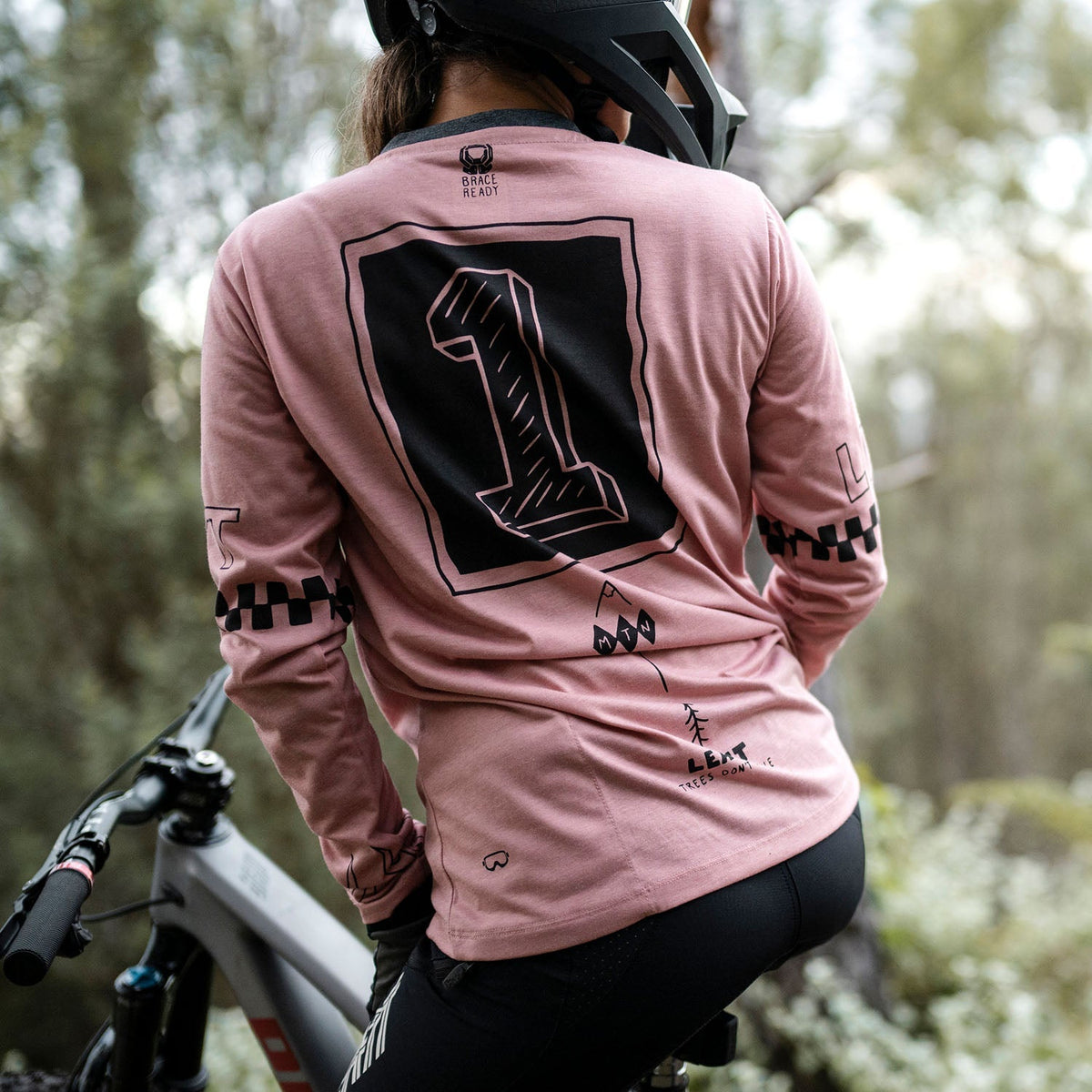 Camiseta MTB Gravity 3.0 Manga Larga Mujer V26
