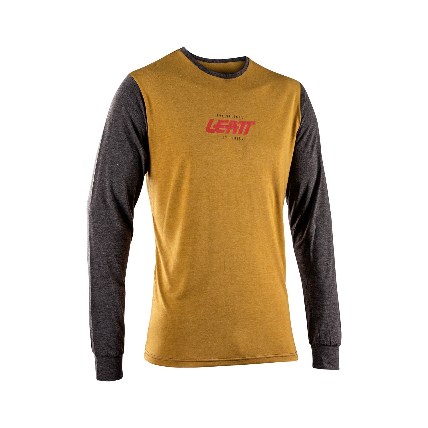 Camiseta Manga Larga Casual Tech Brass Brown V26